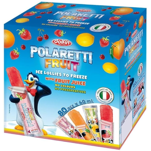 Polaretti Ice Lollies to Freeze with Fruit Juice 40ml