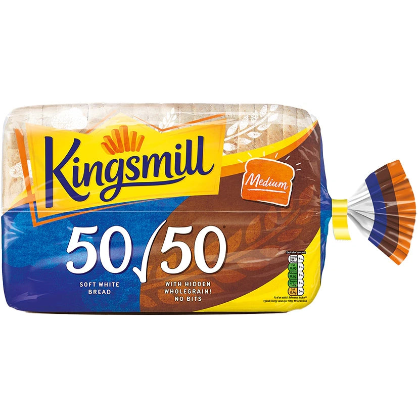 Kingsmill Medium 50/50 800g