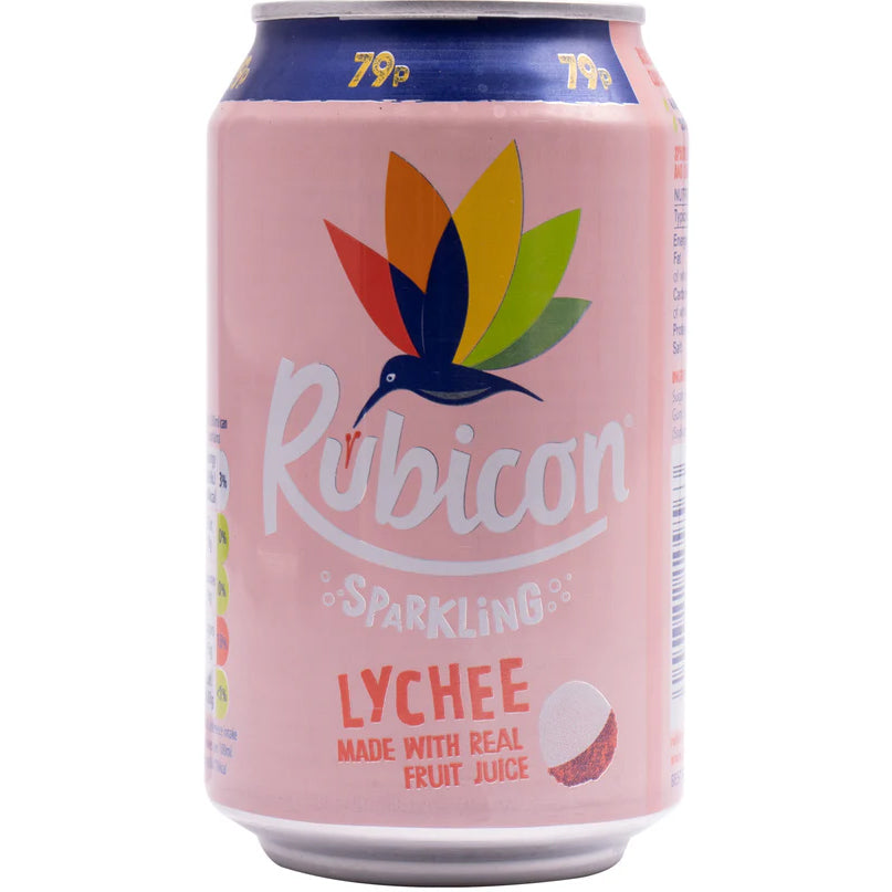 Rubicon Sparkling Lychee PM 79p (CAN) 330ml