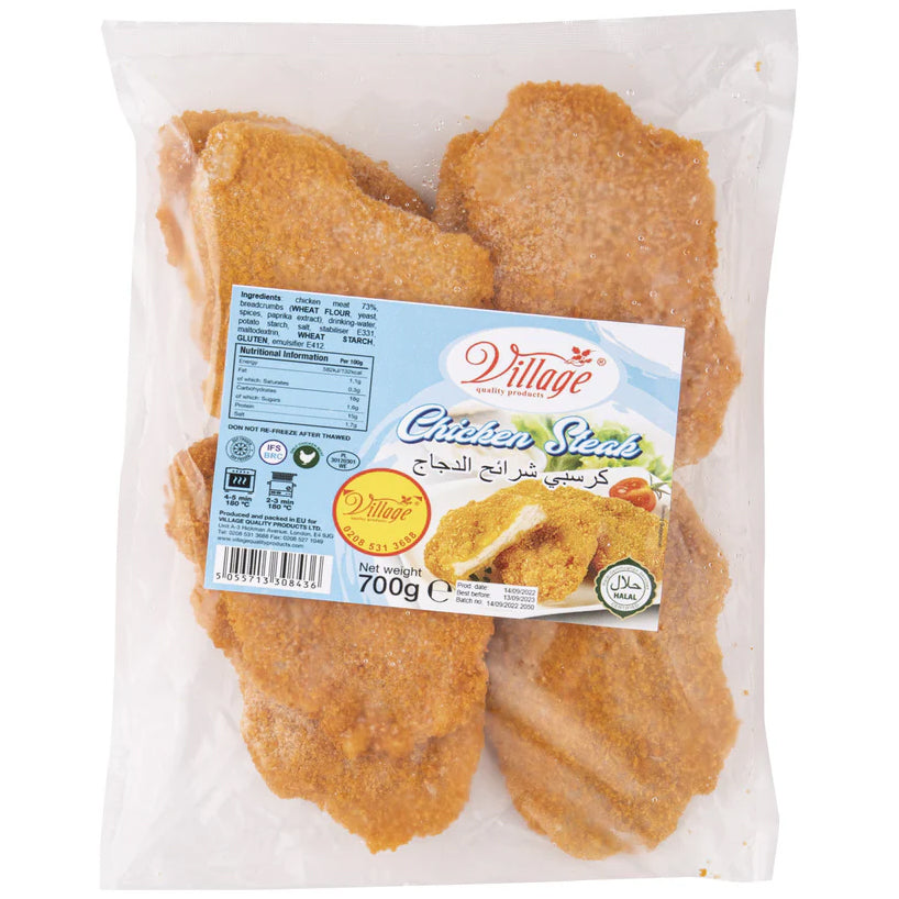 Village Chicken Steaks Frozen 700g