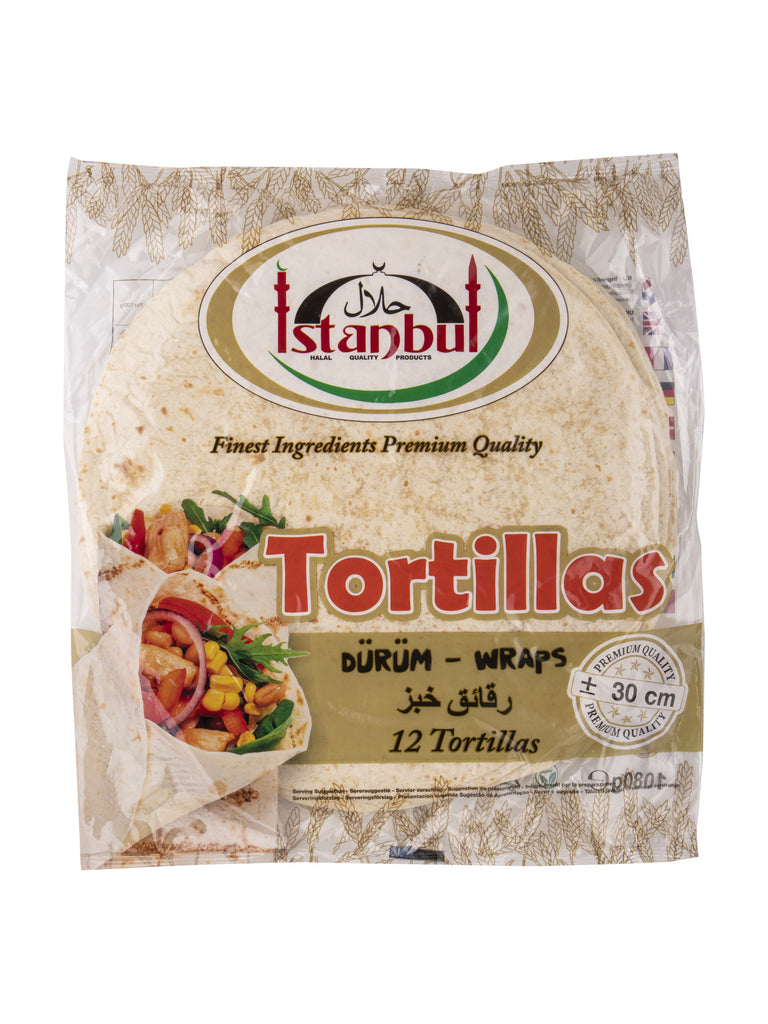 Istanbul Tortilla Wraps (10pcs-30cm) 900g 10pcs