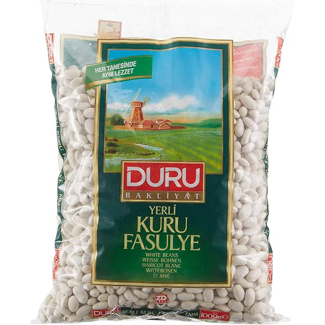 Duru White Beans (Kuru Fasulye) 7mm 2000g