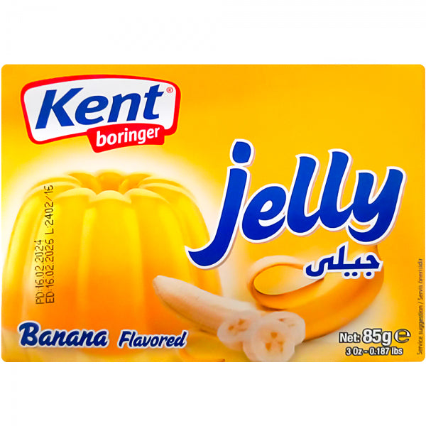 Kent Jelly Banana 6x85g