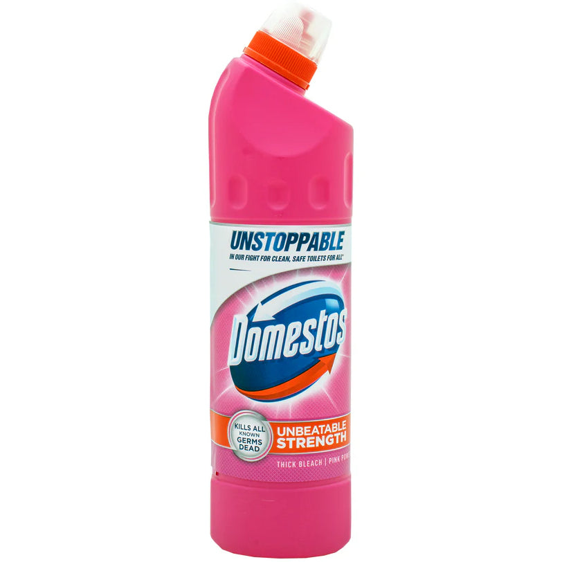 Domestos Pink Power Thick Bleach 750ml