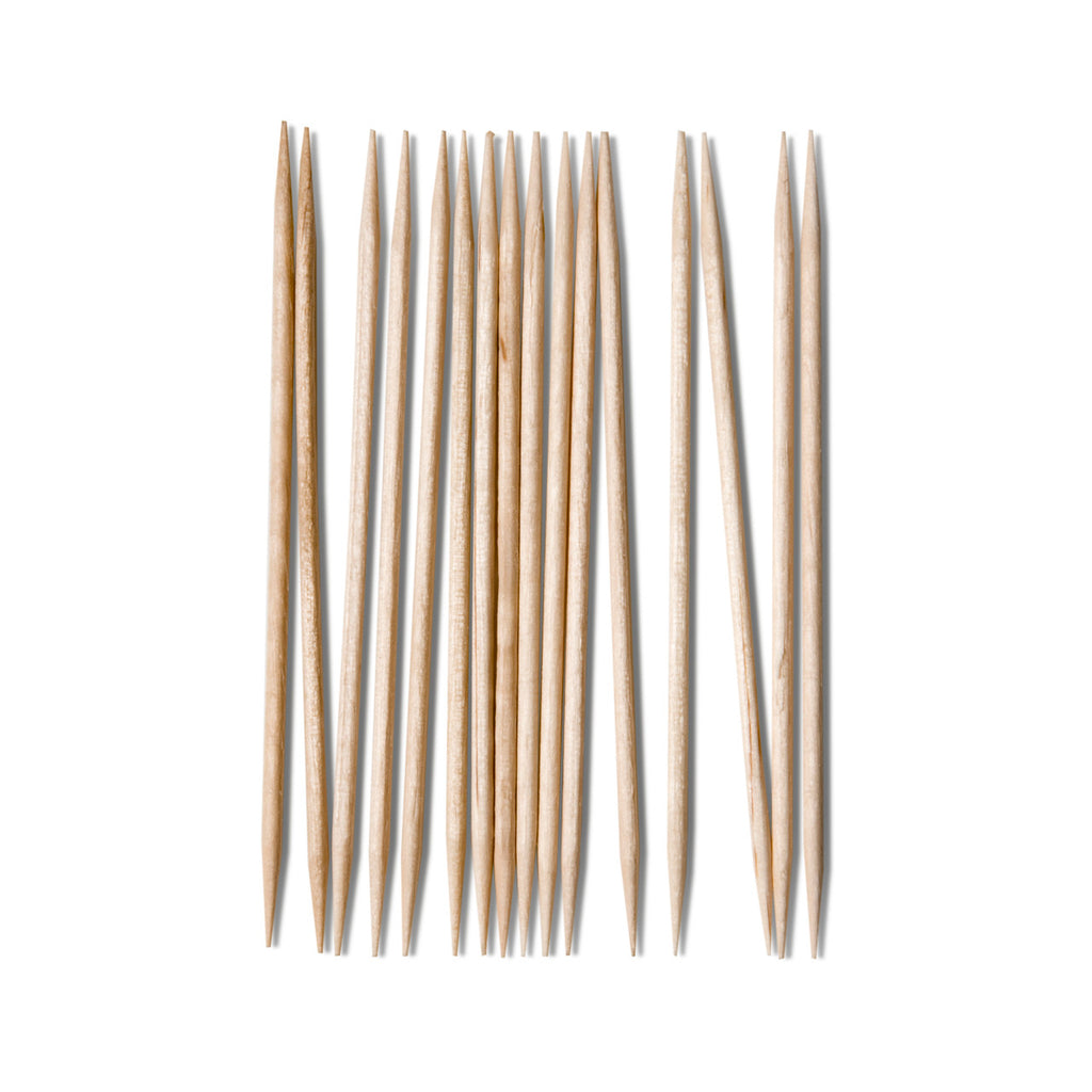 Natural Leaf Cocktail Stick (80x2mm/3.1") D/Point 1000pcs