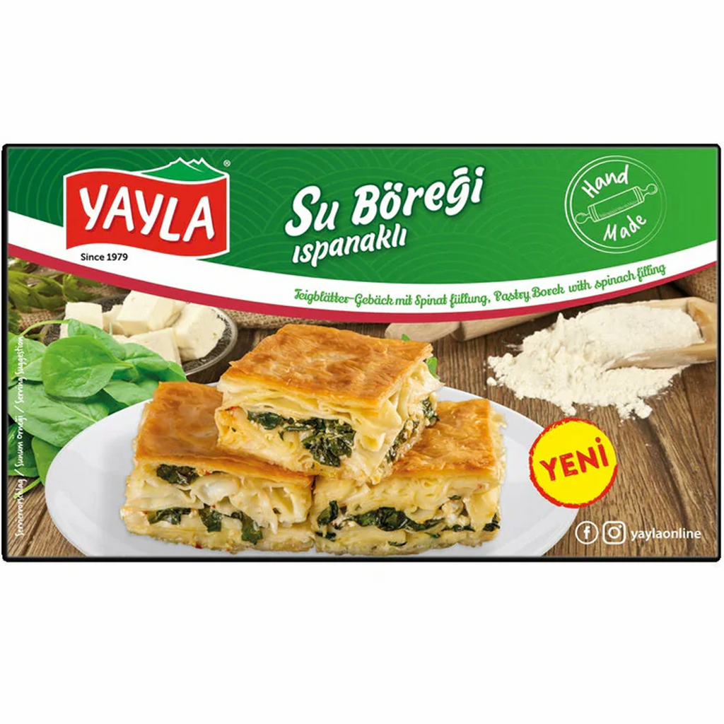 Yayla Ispanakli Su Boregi 700g