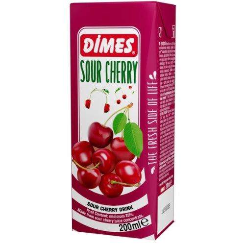 Dimes Cherry Nectar (Visne) Fruit Juice 200ml