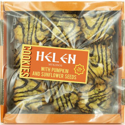 Helen Mykonos Cookies with Pumpkin and Sunflower Seeds 400g