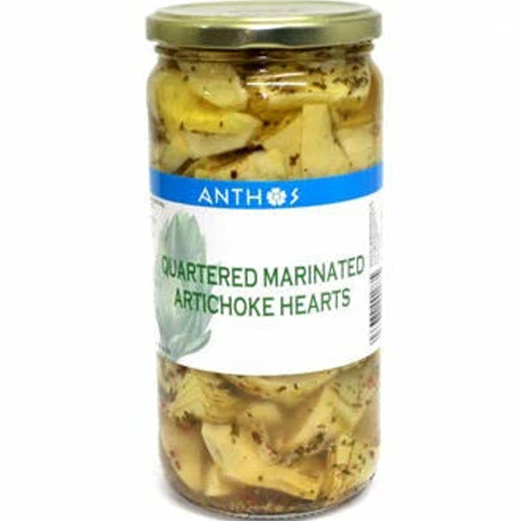 Anthos Artichokes Marinade Hearts Roman Style 630g