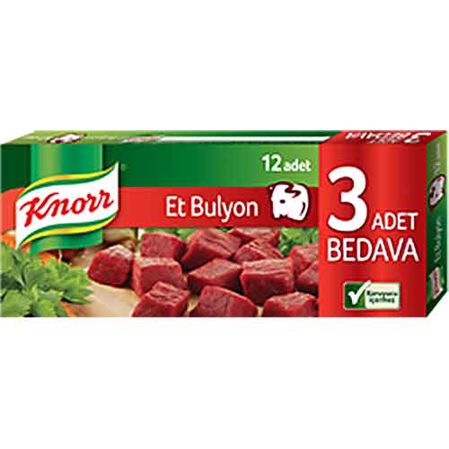 Knorr Beef Bouillon 12Pcs 120g