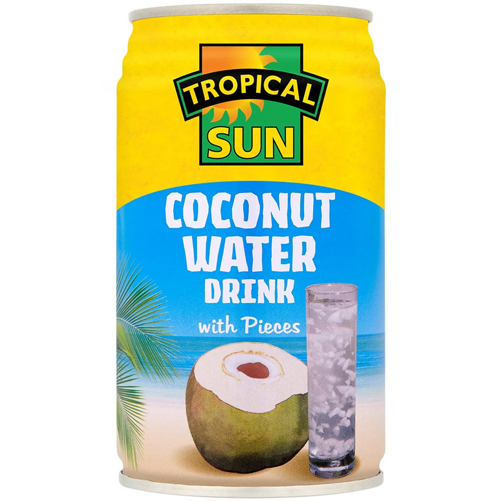 Tropical Sun Coconut Water With Pieces Can 520ml