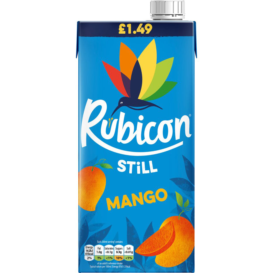 Rubicon Mango PM £1.59 (TETRA) 1L