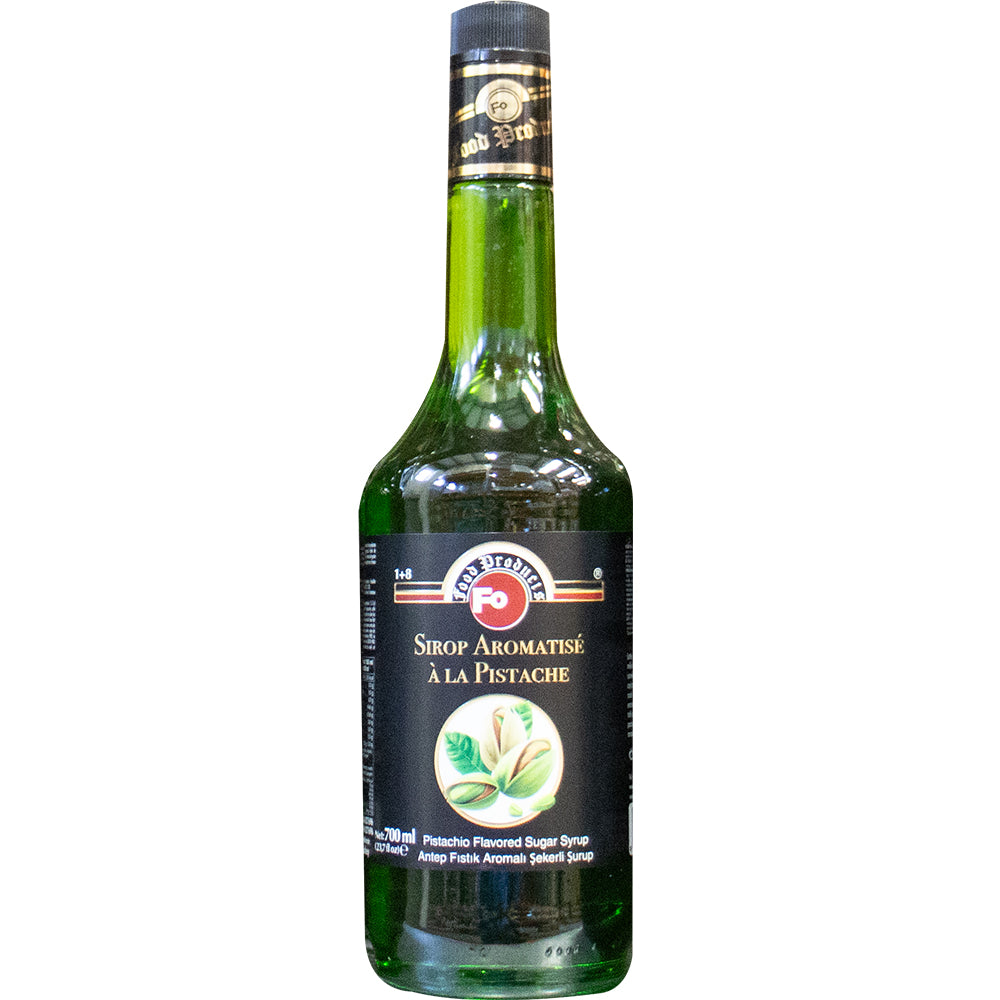 FO Pistachio Flavored Syrup (Glass BOTTLE) 70cl