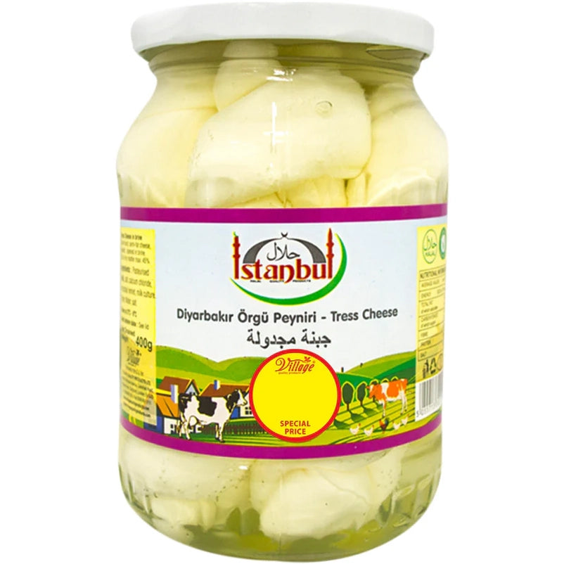Istanbul Tress Cheese [Diyarbakir Orgu Peyniri] (JAR) 400g