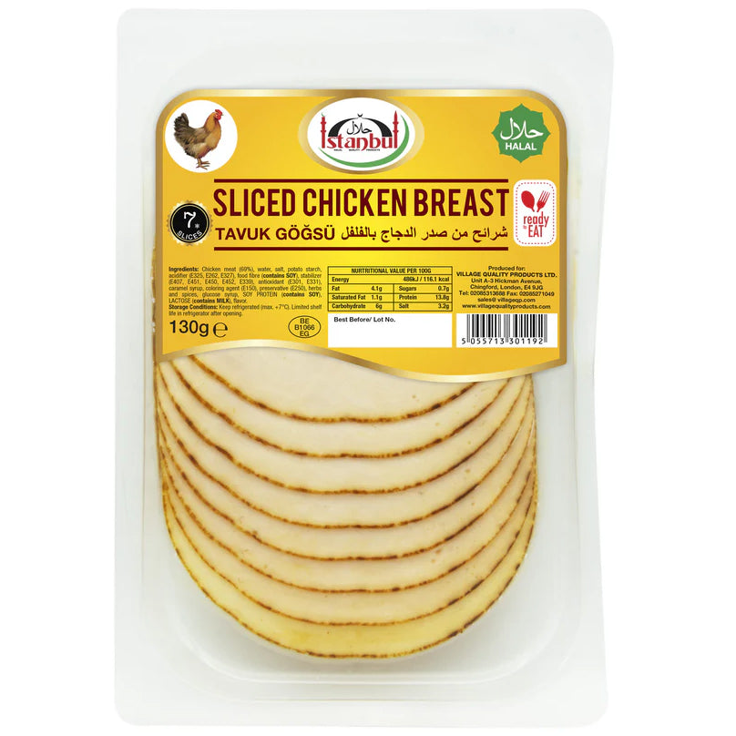 Istanbul Sliced Chicken Breast (200) 130g