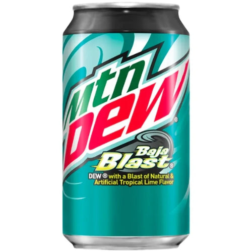 Mountain Dew Baja Blast Can Usa 355ml