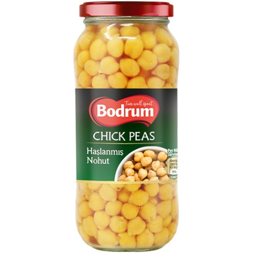 Bodrum Boiled Chickpeas (Jar) 540g