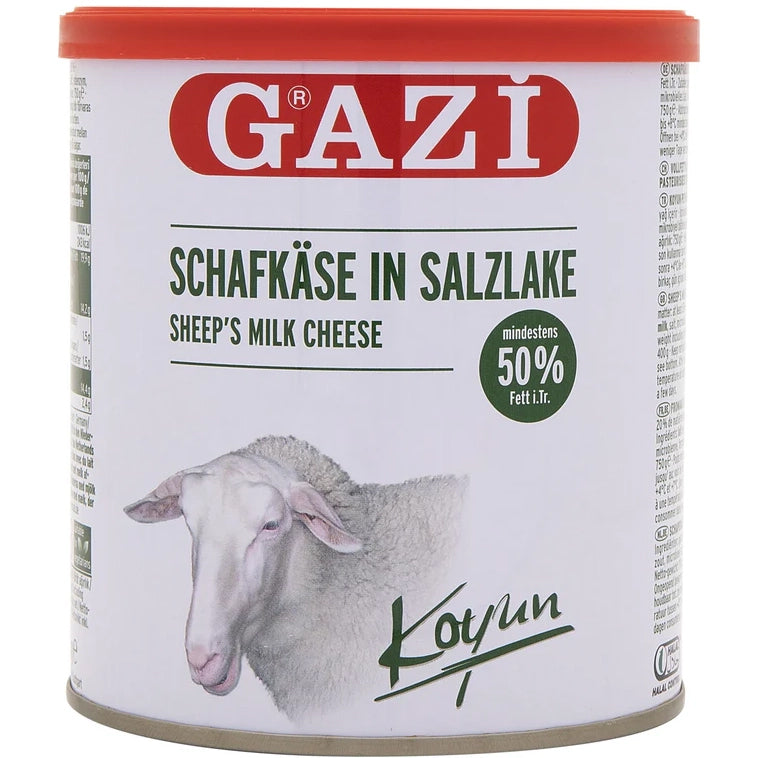GAZI Sheep Cheese %50 (TIN) 400g