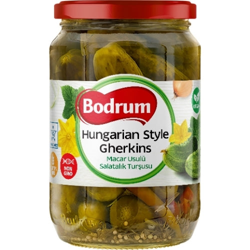 Bodrum Hungarian Style Gherkins 720cc