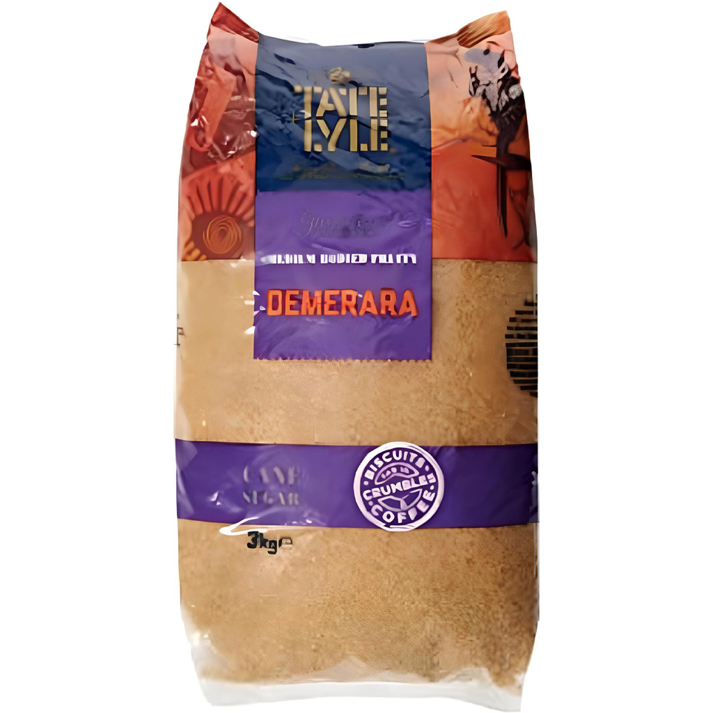 Tate & Lyle Cane Sugar Unrefined Demerara 3Kg