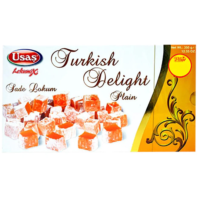 Usas (200) Plain Turkish Delight 350g
