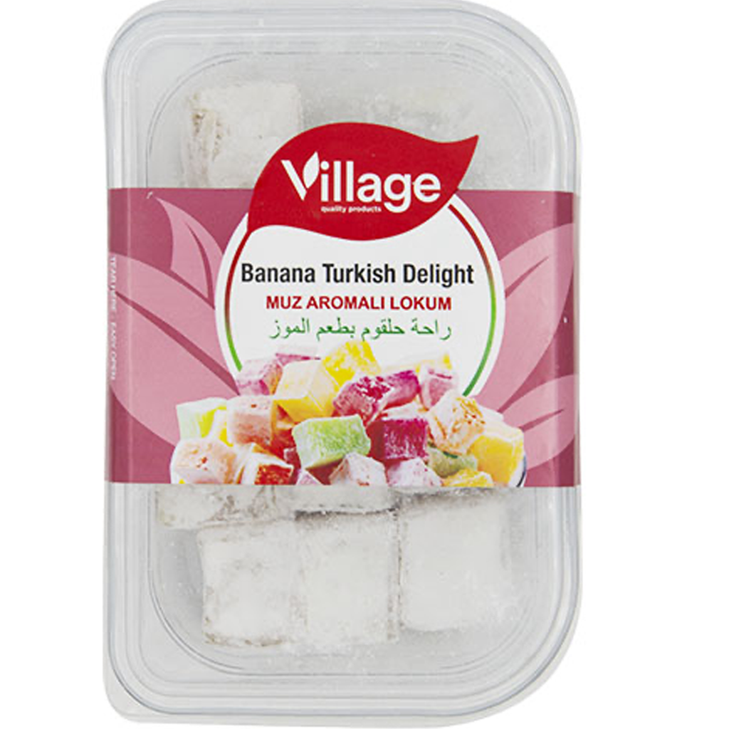 Village Turkish Delight Banana 200g