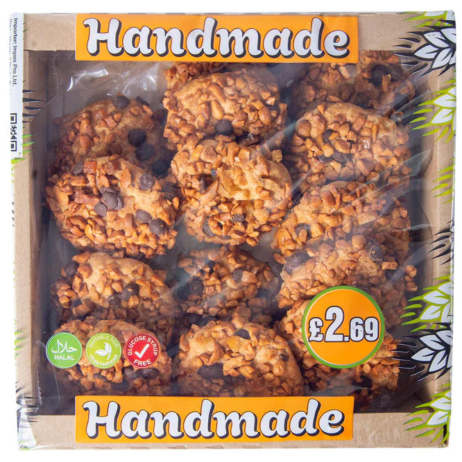 Hand Made Peanut & Choco Drop Cookies 260g