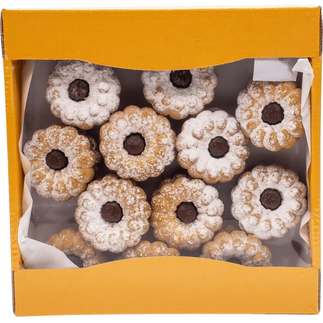 POLISH BISCUIT Koronki Truskawkowe Cookies (PM £1.99) 1x300G