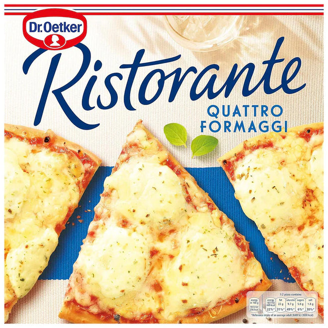 Dr. Oetker Ristorante Quattro Formaggi Pizza 340gr
