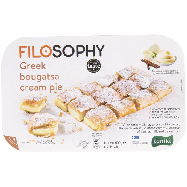 Ioniki FiloSophy Bougatsa Cream Pie (00-22-03) 500g