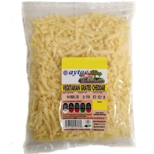 Aytac Grated Vegatarian Cheddar 170g
