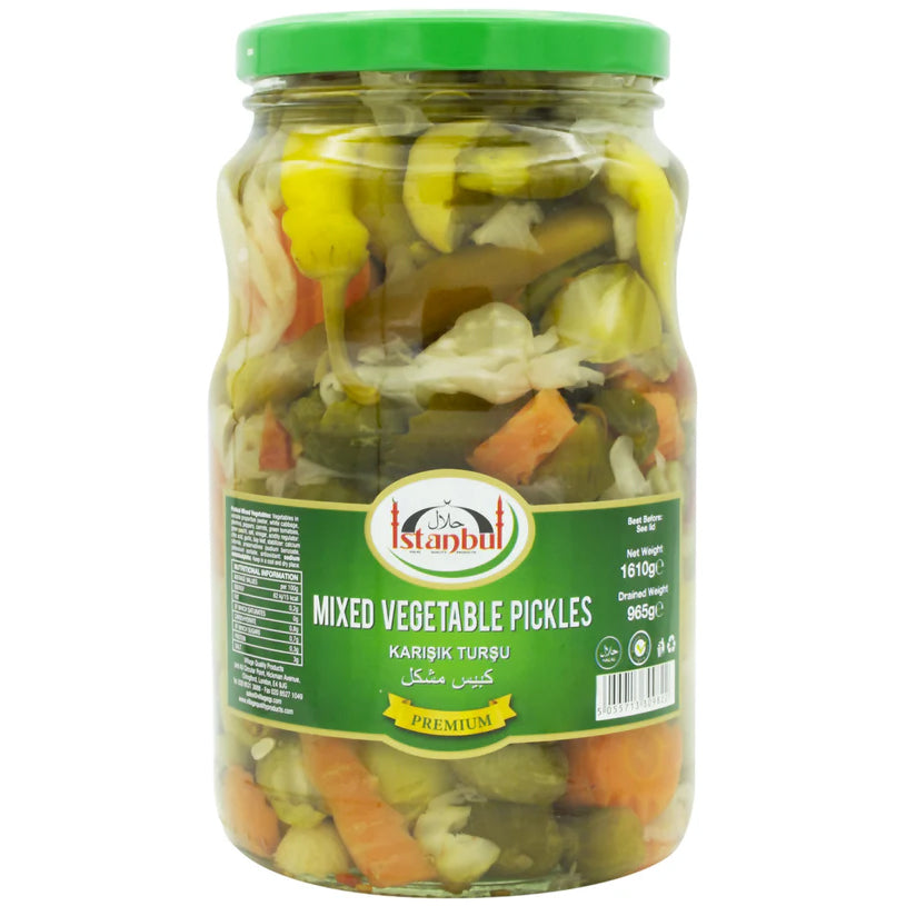 Istanbul Mixed Vegetable Pickles (JAR) 6x 1700cc