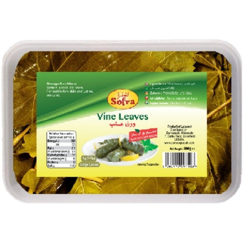 Sofra Vine Leaves Vacuum Trays 350g
