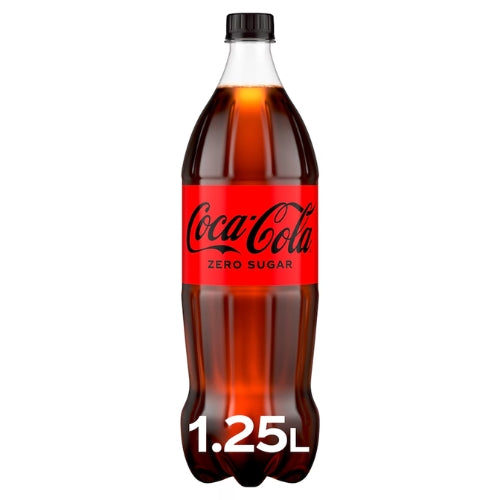 Coca Cola Zero Bottle [GB] (PET) 1.25L