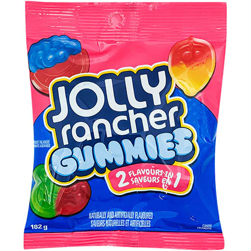 Jolly Rancher Gummies 2 Flavours in1 (Red) 10x182g