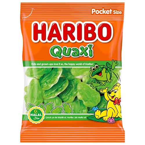 Haribo Quaxi Grune Frosche Halal 100g