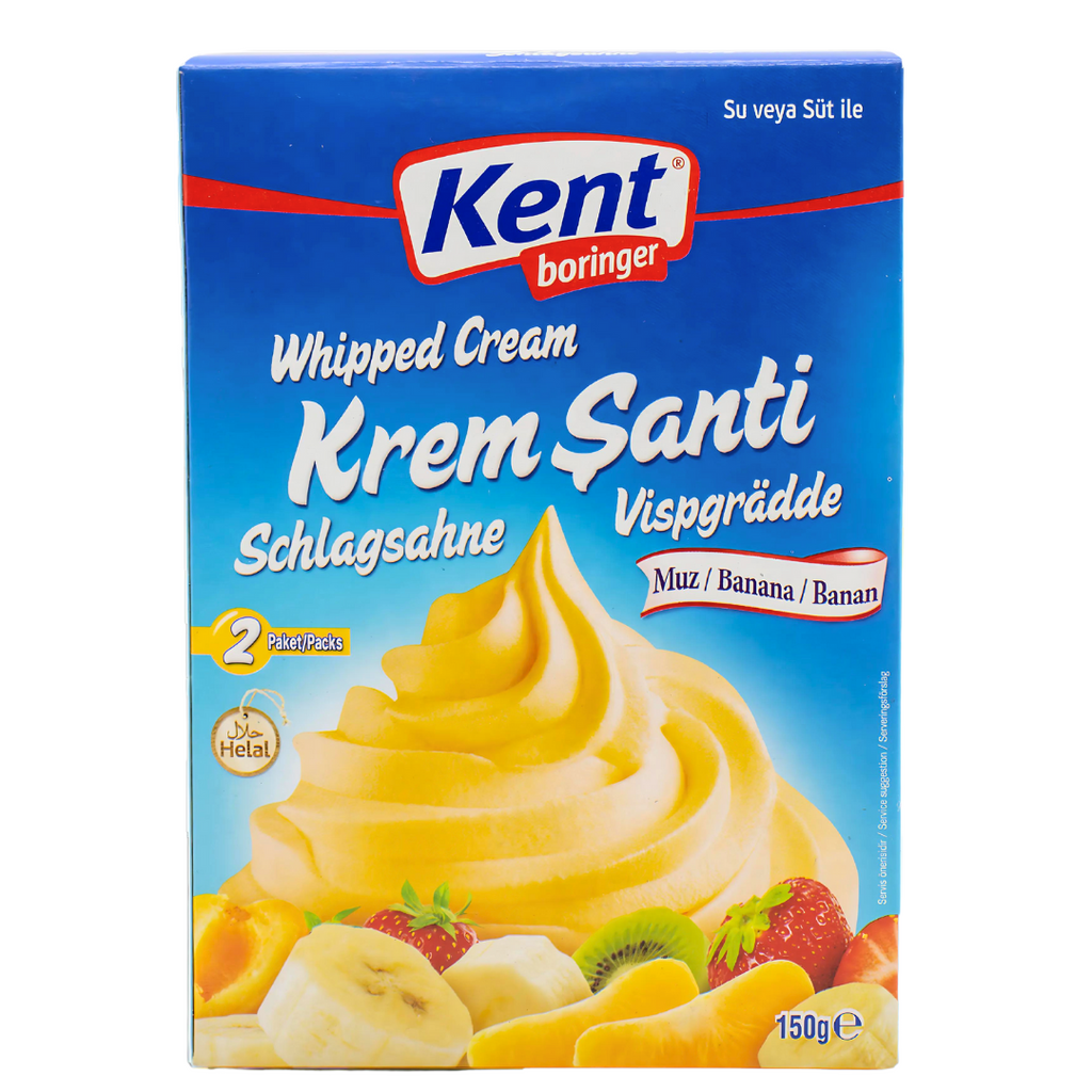 Kent Whipped Cream Banana Flavour 150g