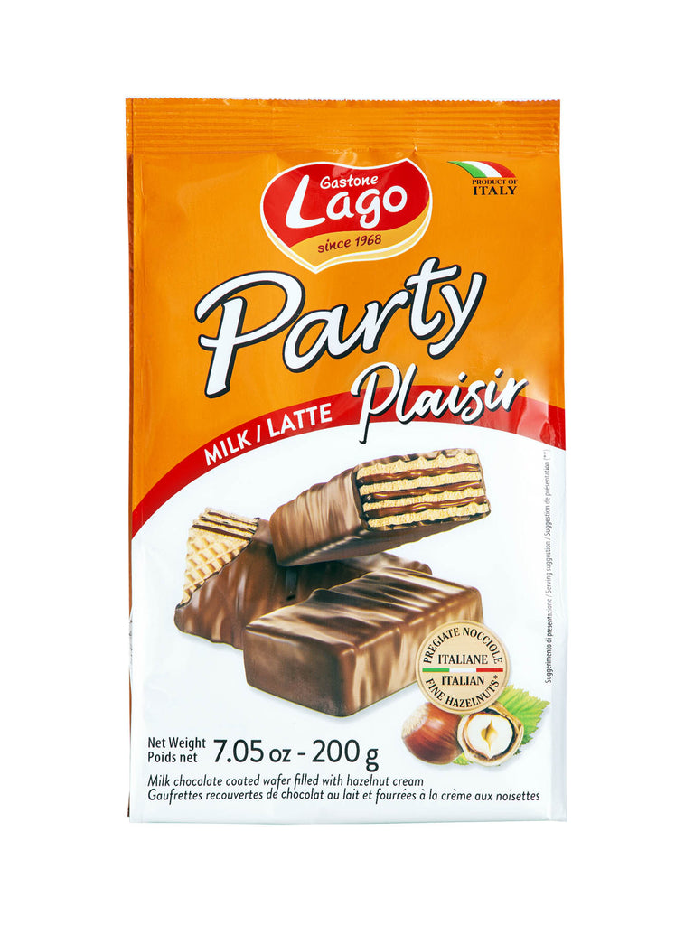 Gastone Lago Party Wafers Plaisir (Milk /Latte) 200g