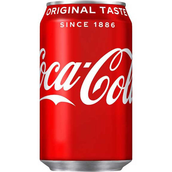 Coca Cola Original Taste Can [Import] (CAN) 330ml