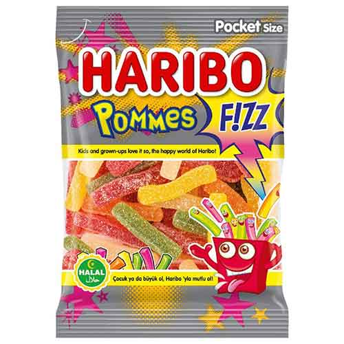 Haribo Pommes Sauer Halal 100g