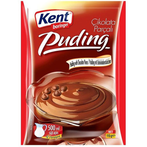 Kent Pudding Choco Drop Flavour 100g