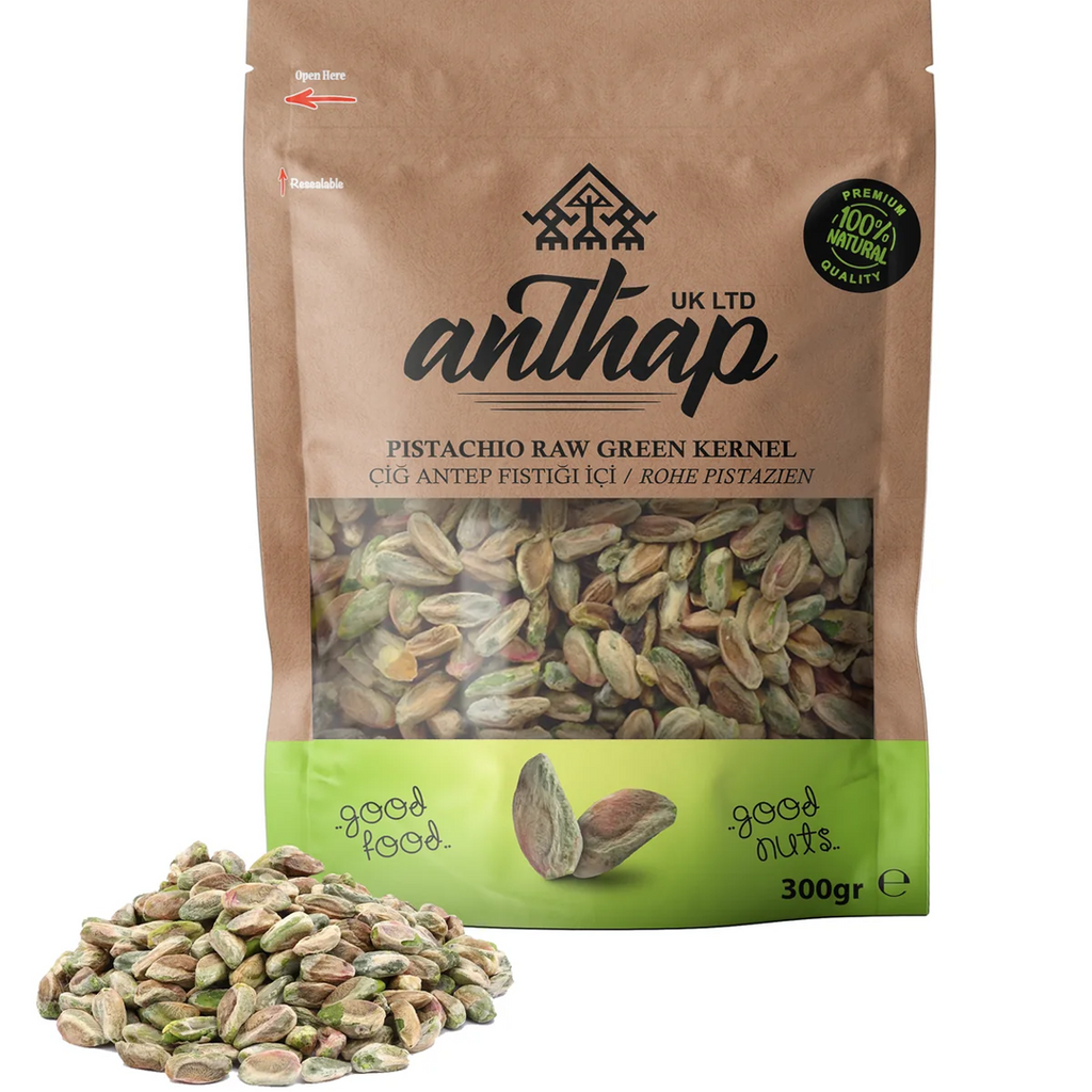 Anthap Antep Pistachio Raw Green Kernel 150g