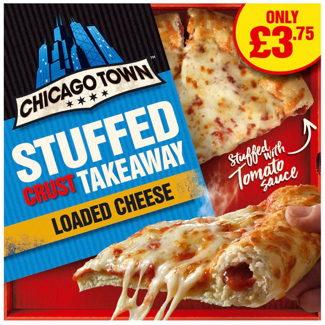 Chicago Town Stuffed Crust Cheese Pizza 480g PM£3.75