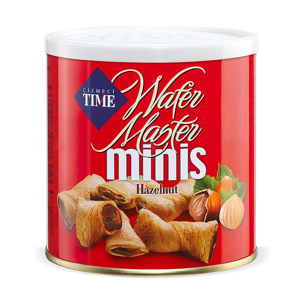 Time Wafer Master Rolls Cocoa&Hazel Tin 120gr