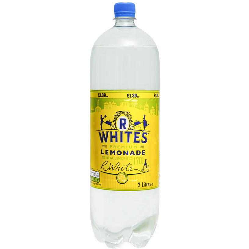 R Whites Lemonade Bottle PM £1.59 (PET) 2L