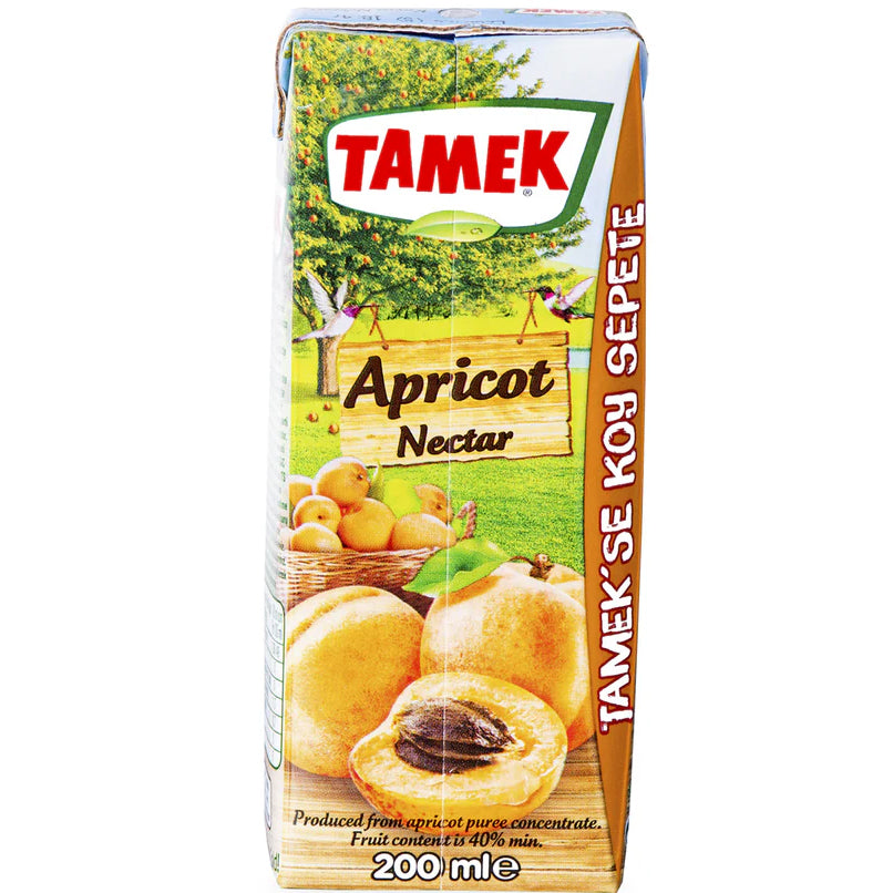 Tamek Apricot Nectar Tetra Pak 200ml