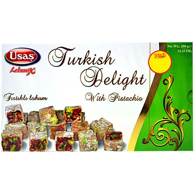 Usas (197) Pistachio Turkish Delight 350g