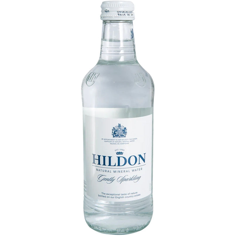 Hildon Glass Carbonated Natural Mineral Water 330ml