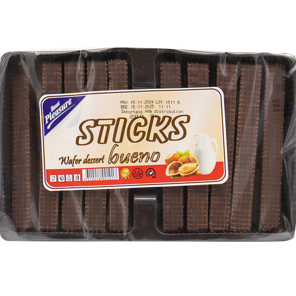 Sweet Pleasure Chocolate Wafer Sticks 200g