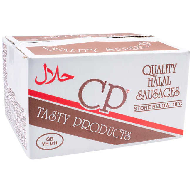 CP Tasty (WHITE TAPE) Halal Beef Sausage 8's 80Pcs